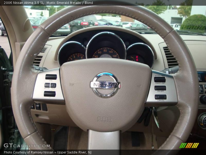 Mystic Emerald Metallic / Blond 2006 Nissan Altima 3.5 SL