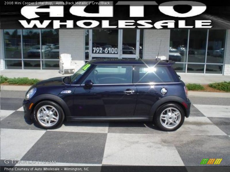 Astro Black Metallic / Grey/Black 2008 Mini Cooper S Hardtop