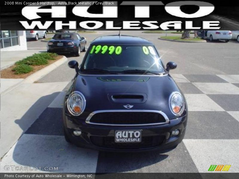 Astro Black Metallic / Grey/Black 2008 Mini Cooper S Hardtop