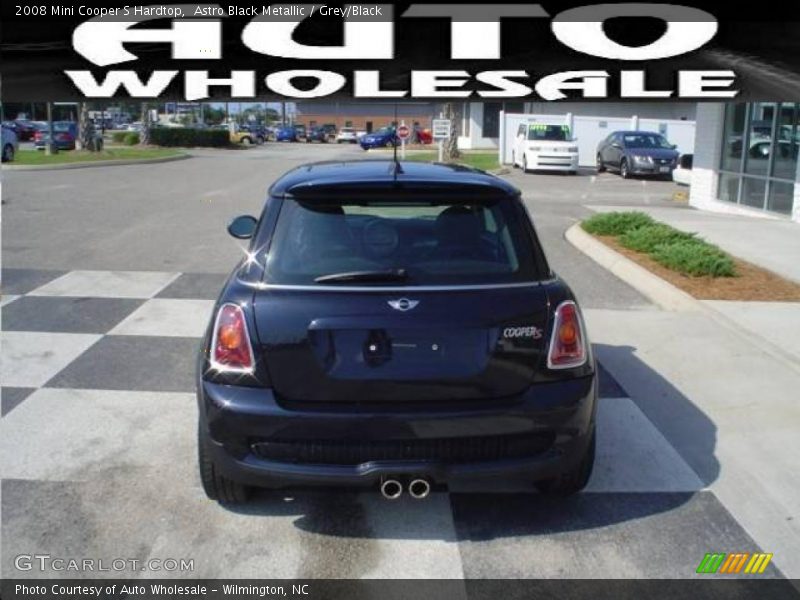 Astro Black Metallic / Grey/Black 2008 Mini Cooper S Hardtop