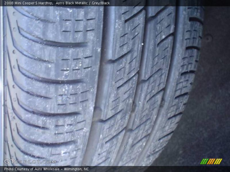 Astro Black Metallic / Grey/Black 2008 Mini Cooper S Hardtop