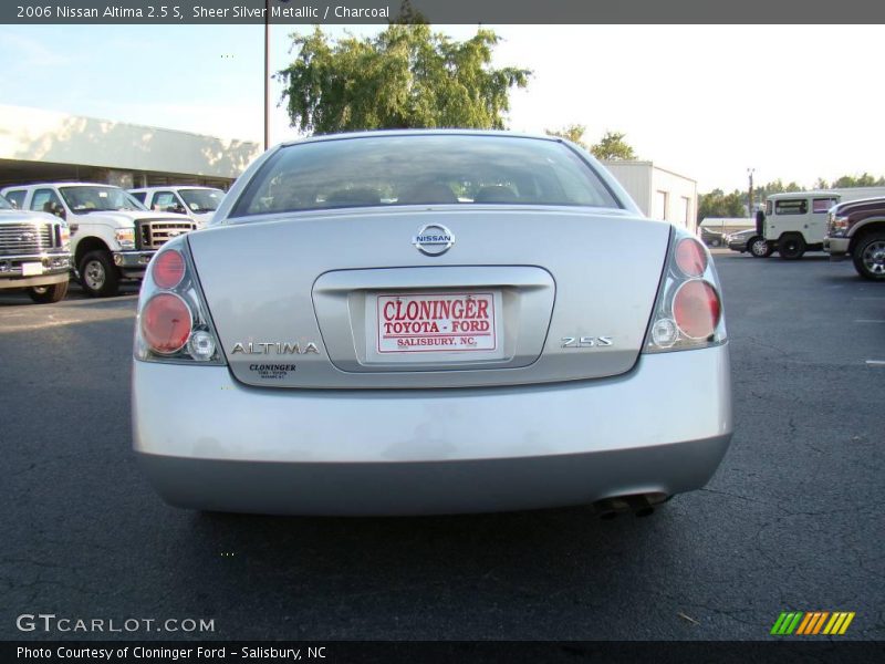 Sheer Silver Metallic / Charcoal 2006 Nissan Altima 2.5 S