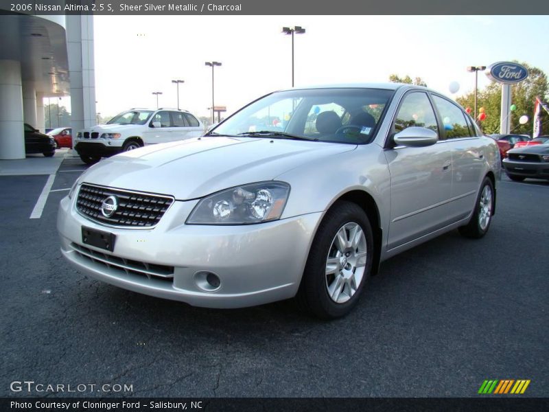 Sheer Silver Metallic / Charcoal 2006 Nissan Altima 2.5 S