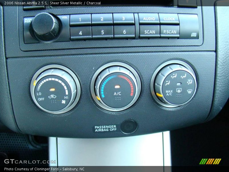 Sheer Silver Metallic / Charcoal 2006 Nissan Altima 2.5 S