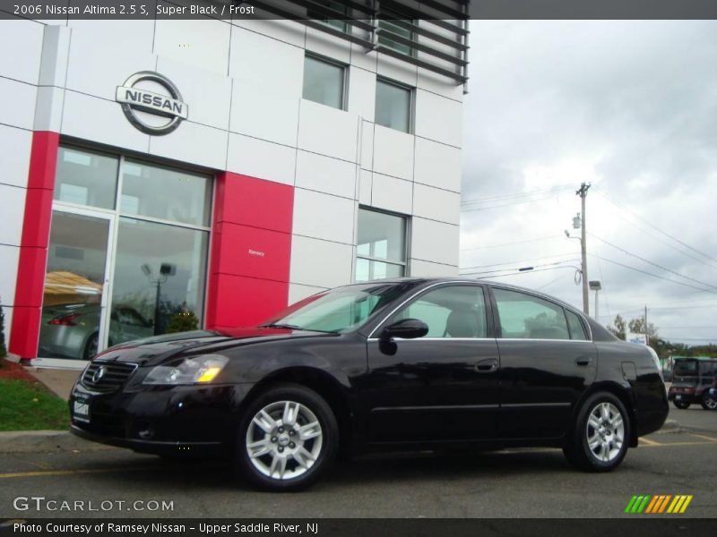 Super Black / Frost 2006 Nissan Altima 2.5 S