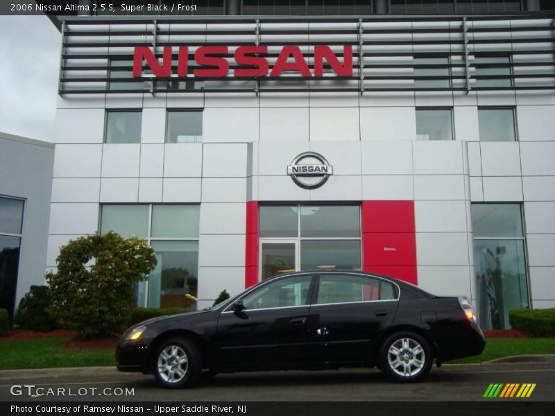 Super Black / Frost 2006 Nissan Altima 2.5 S
