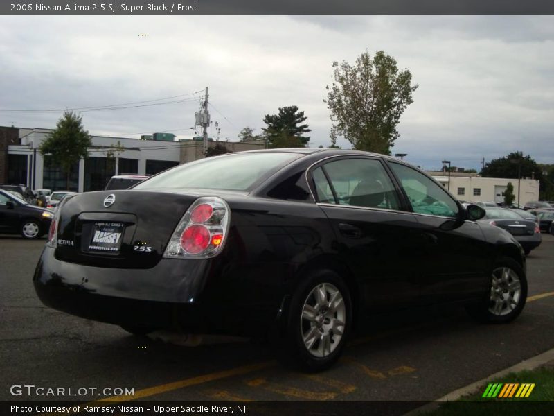 Super Black / Frost 2006 Nissan Altima 2.5 S