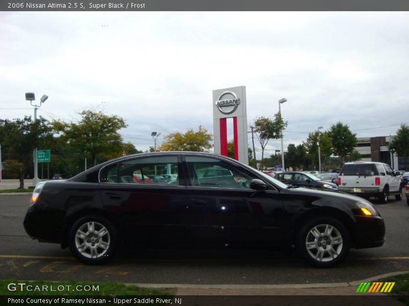 Super Black / Frost 2006 Nissan Altima 2.5 S