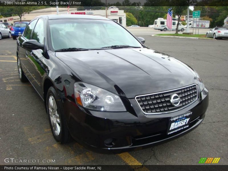 Super Black / Frost 2006 Nissan Altima 2.5 S