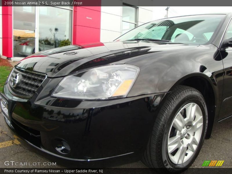 Super Black / Frost 2006 Nissan Altima 2.5 S
