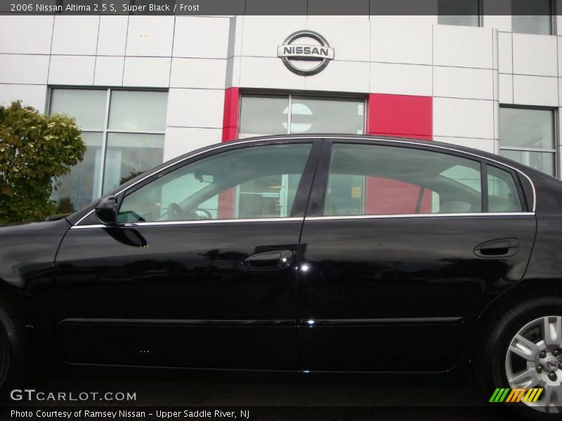 Super Black / Frost 2006 Nissan Altima 2.5 S