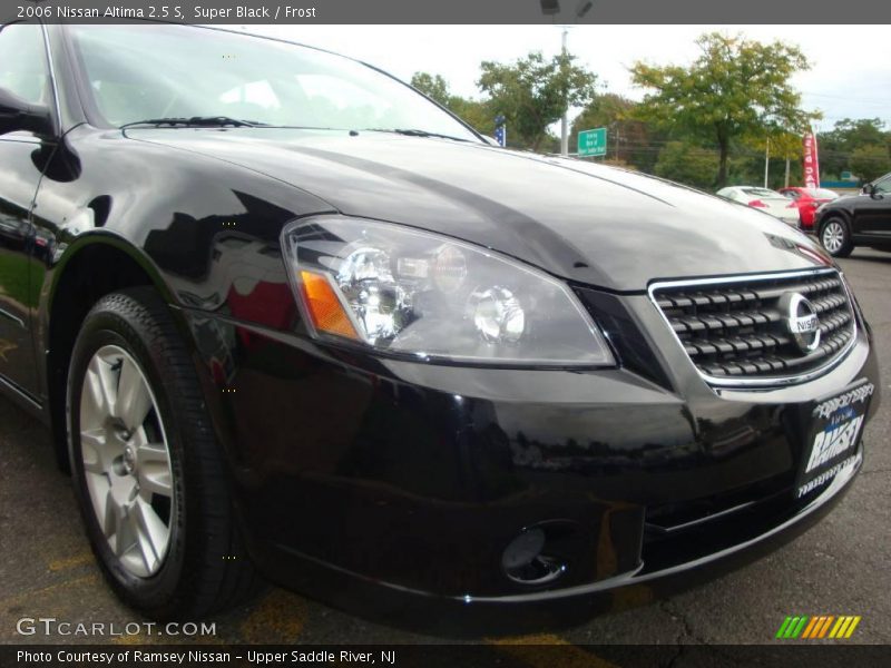 Super Black / Frost 2006 Nissan Altima 2.5 S