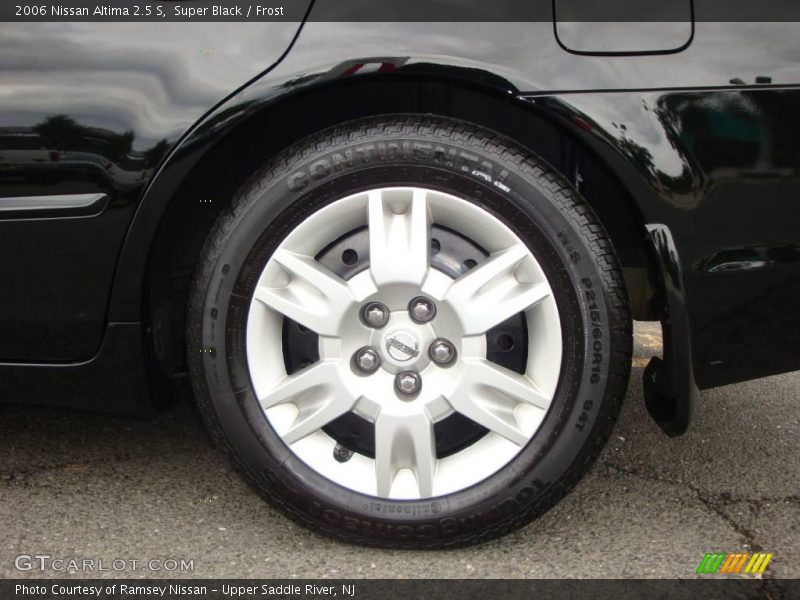 Super Black / Frost 2006 Nissan Altima 2.5 S