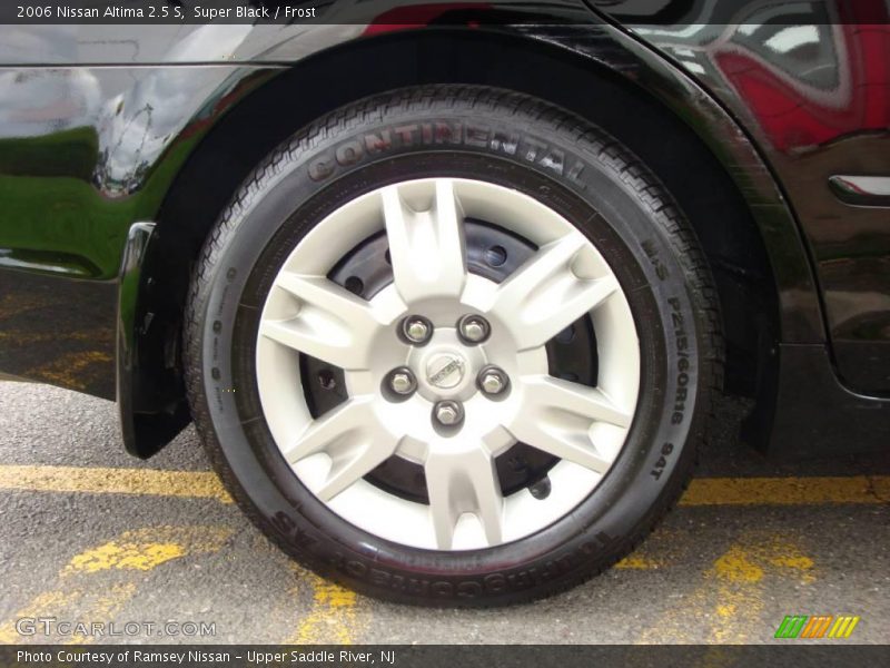 Super Black / Frost 2006 Nissan Altima 2.5 S