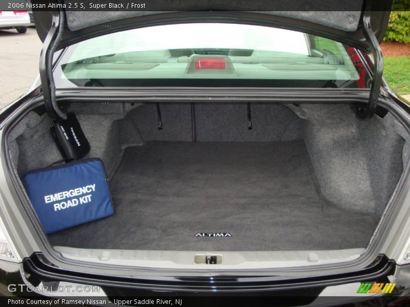 Super Black / Frost 2006 Nissan Altima 2.5 S
