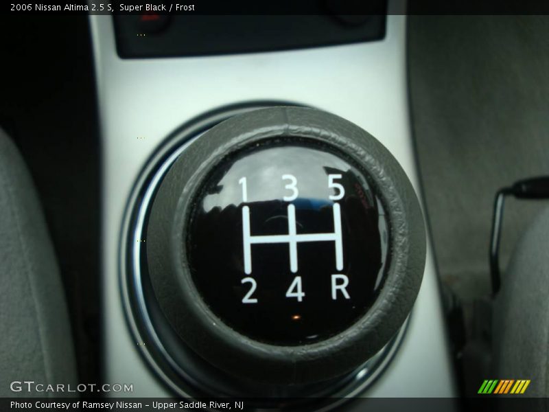 Super Black / Frost 2006 Nissan Altima 2.5 S