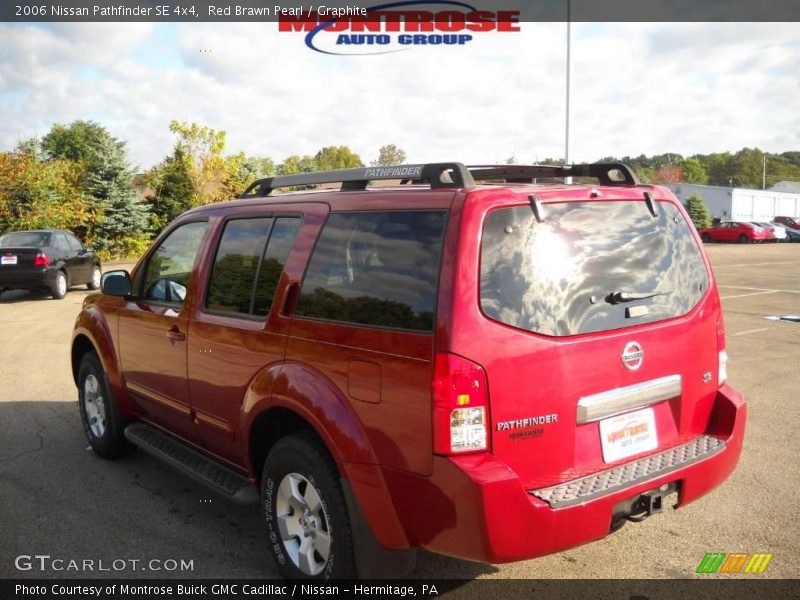 Red Brawn Pearl / Graphite 2006 Nissan Pathfinder SE 4x4