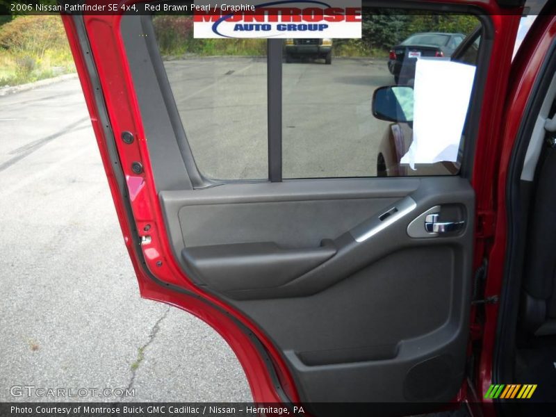 Red Brawn Pearl / Graphite 2006 Nissan Pathfinder SE 4x4