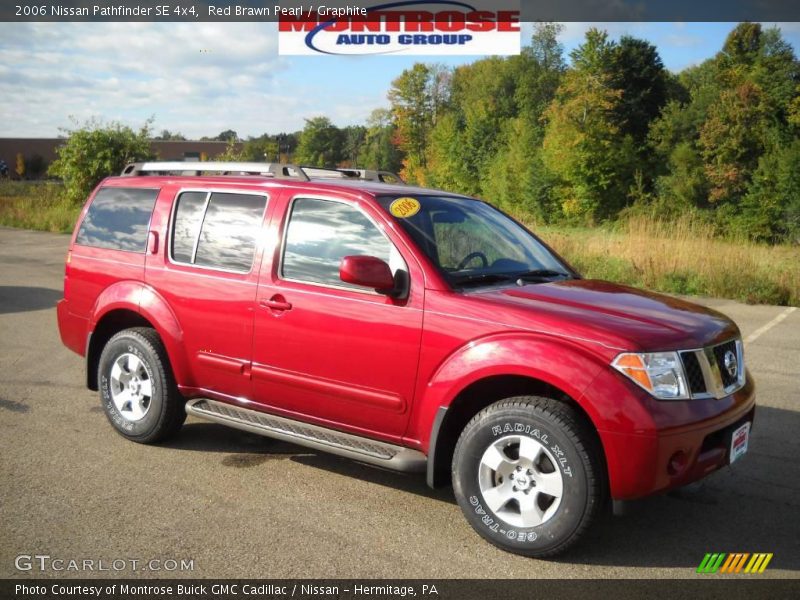 Red Brawn Pearl / Graphite 2006 Nissan Pathfinder SE 4x4