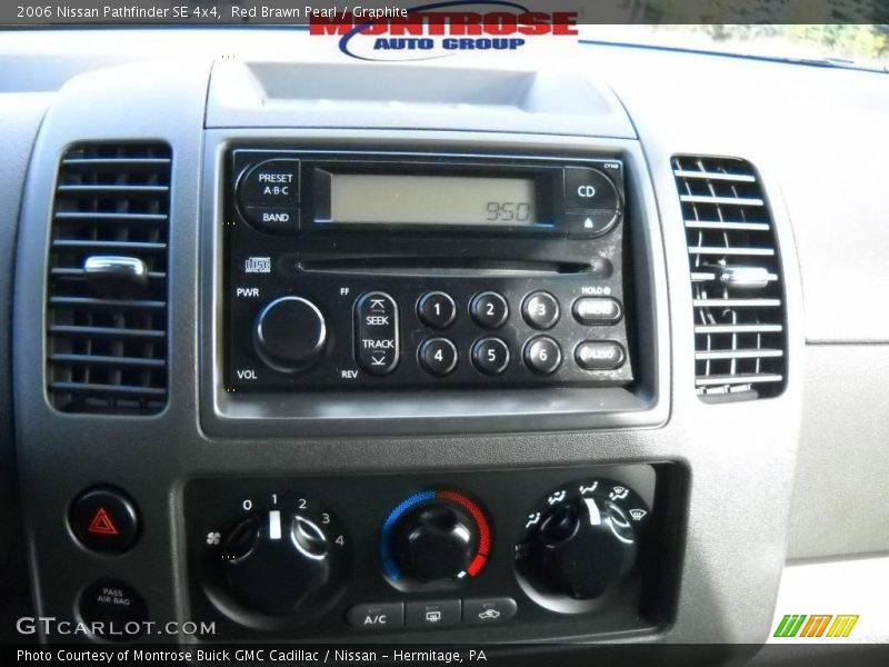 Red Brawn Pearl / Graphite 2006 Nissan Pathfinder SE 4x4