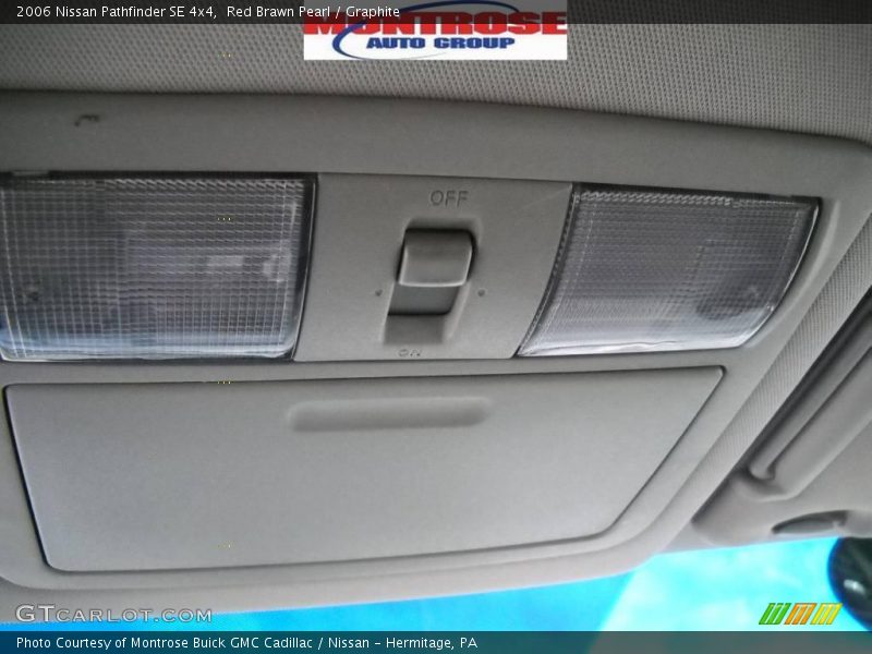 Red Brawn Pearl / Graphite 2006 Nissan Pathfinder SE 4x4