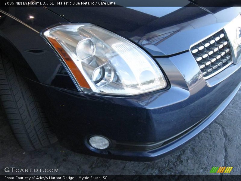 Majestic Blue Metallic / Cafe Latte 2006 Nissan Maxima 3.5 SL