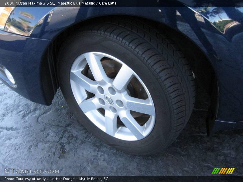 Majestic Blue Metallic / Cafe Latte 2006 Nissan Maxima 3.5 SL