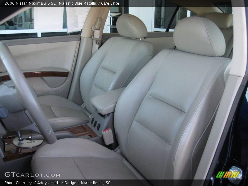 Majestic Blue Metallic / Cafe Latte 2006 Nissan Maxima 3.5 SL
