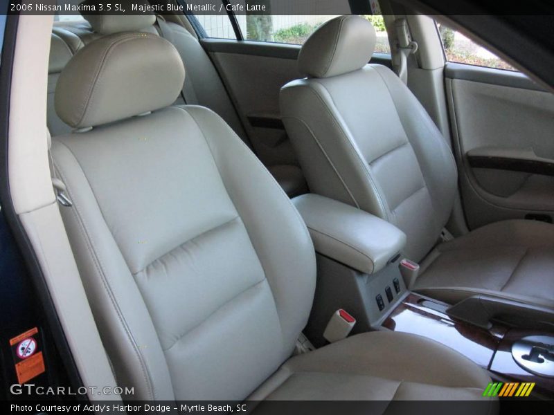 Majestic Blue Metallic / Cafe Latte 2006 Nissan Maxima 3.5 SL