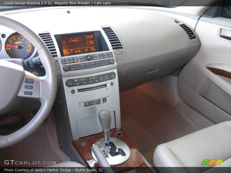 Majestic Blue Metallic / Cafe Latte 2006 Nissan Maxima 3.5 SL