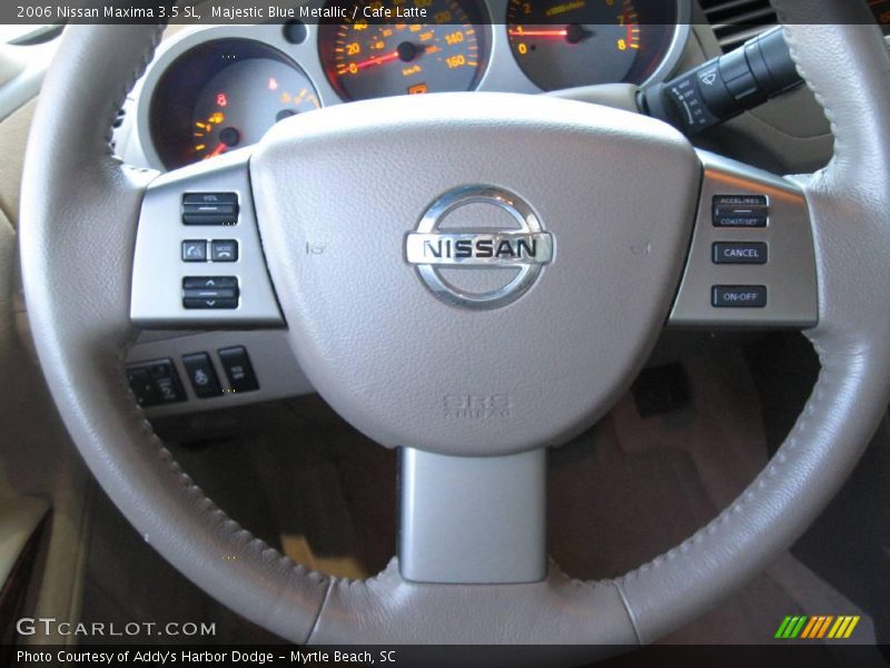 Majestic Blue Metallic / Cafe Latte 2006 Nissan Maxima 3.5 SL