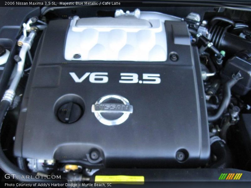 Majestic Blue Metallic / Cafe Latte 2006 Nissan Maxima 3.5 SL