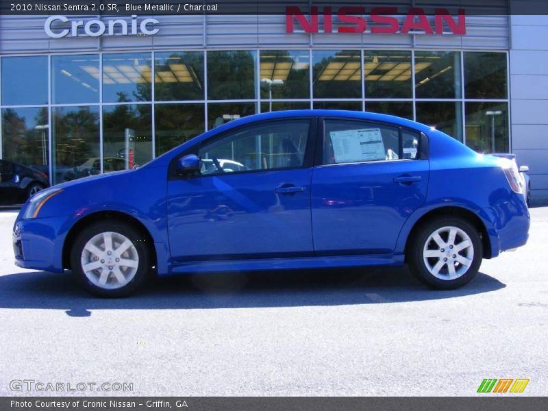 Blue Metallic / Charcoal 2010 Nissan Sentra 2.0 SR