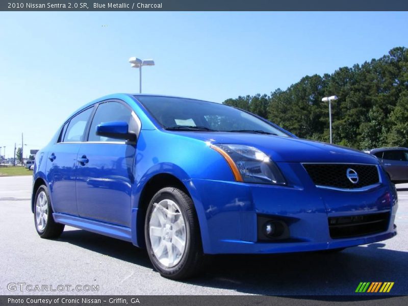 Blue Metallic / Charcoal 2010 Nissan Sentra 2.0 SR