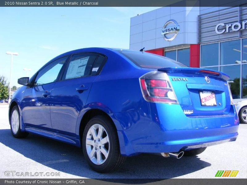 Blue Metallic / Charcoal 2010 Nissan Sentra 2.0 SR