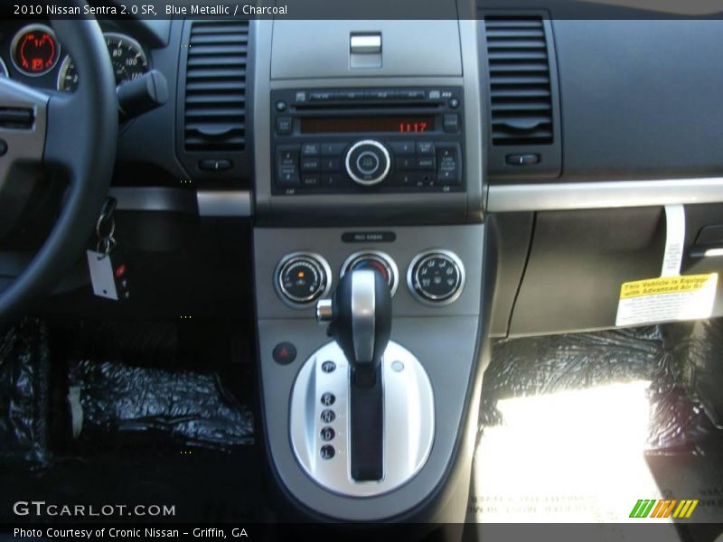 Blue Metallic / Charcoal 2010 Nissan Sentra 2.0 SR