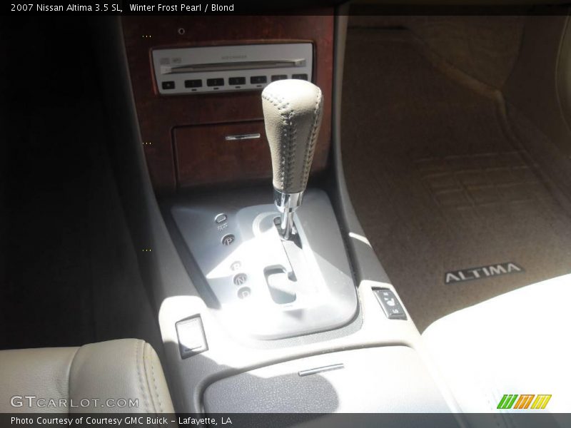 Winter Frost Pearl / Blond 2007 Nissan Altima 3.5 SL
