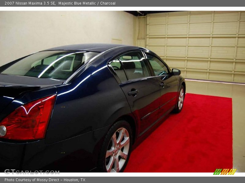 Majestic Blue Metallic / Charcoal 2007 Nissan Maxima 3.5 SE