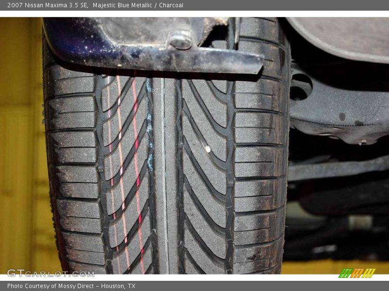Majestic Blue Metallic / Charcoal 2007 Nissan Maxima 3.5 SE