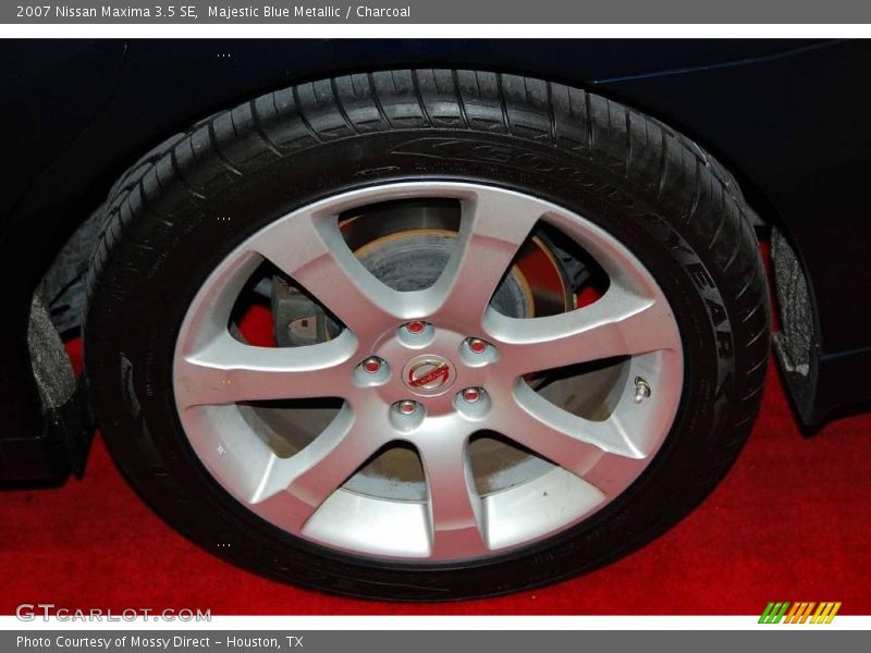 Majestic Blue Metallic / Charcoal 2007 Nissan Maxima 3.5 SE
