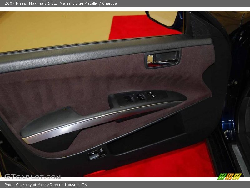 Majestic Blue Metallic / Charcoal 2007 Nissan Maxima 3.5 SE