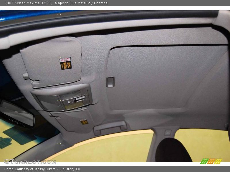 Majestic Blue Metallic / Charcoal 2007 Nissan Maxima 3.5 SE