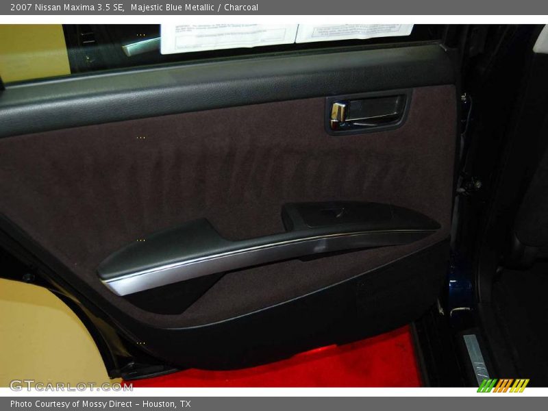 Majestic Blue Metallic / Charcoal 2007 Nissan Maxima 3.5 SE
