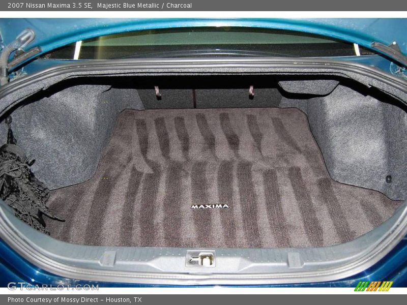 Majestic Blue Metallic / Charcoal 2007 Nissan Maxima 3.5 SE