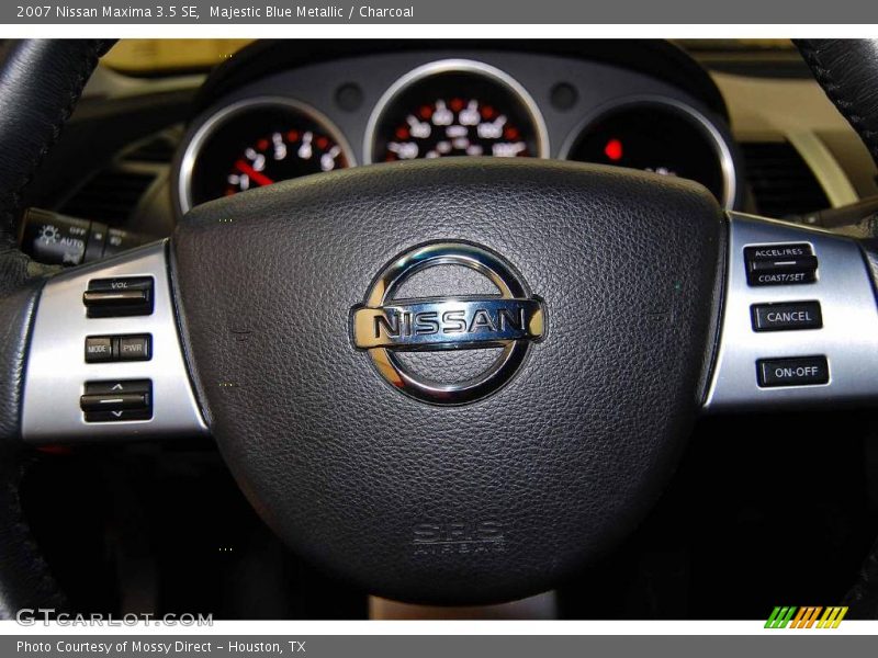 Majestic Blue Metallic / Charcoal 2007 Nissan Maxima 3.5 SE