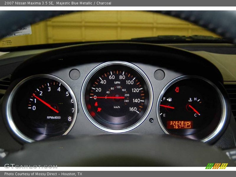 Majestic Blue Metallic / Charcoal 2007 Nissan Maxima 3.5 SE