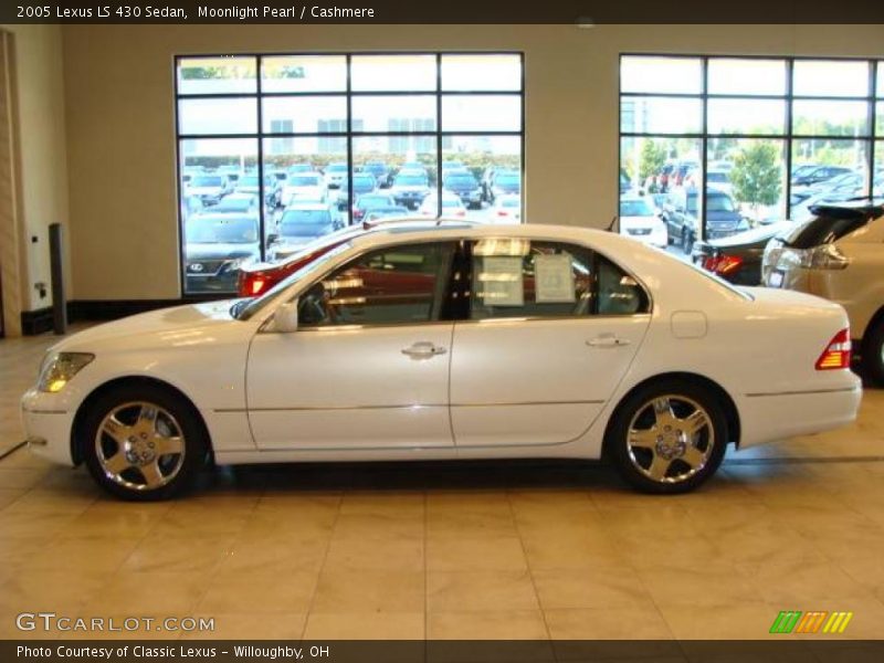 Moonlight Pearl / Cashmere 2005 Lexus LS 430 Sedan