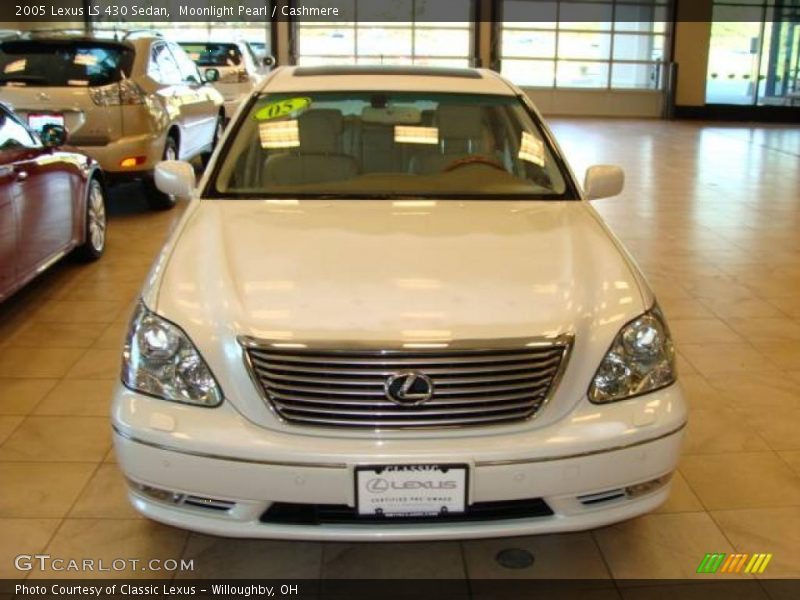 Moonlight Pearl / Cashmere 2005 Lexus LS 430 Sedan