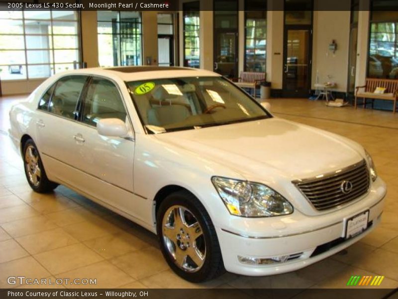 Moonlight Pearl / Cashmere 2005 Lexus LS 430 Sedan