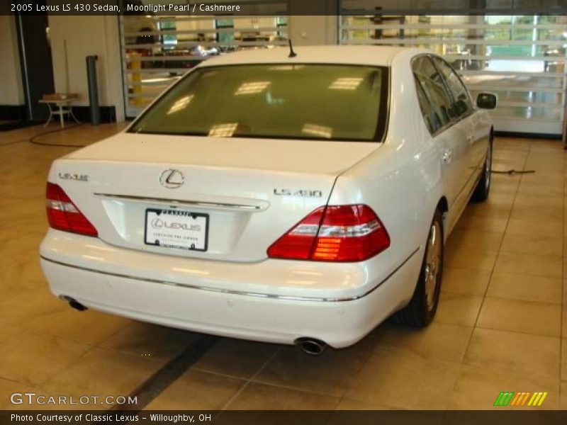 Moonlight Pearl / Cashmere 2005 Lexus LS 430 Sedan